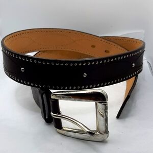 Michael Kors Studded Leather Belt